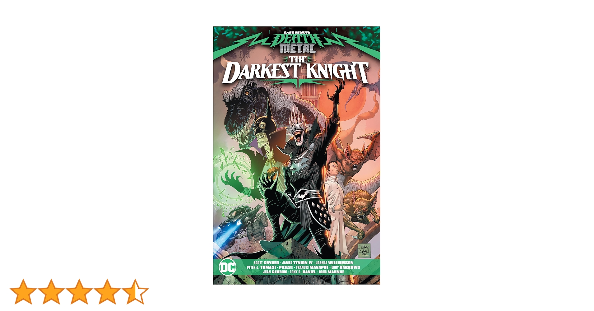希少　DC comics 「DARK KNIGHT 」原作日本語版 DARK KNIGHTS OF STEEL #1 | DC